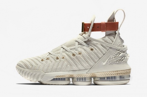 Nike LeBron 16 全新「Vachetta Tan」版本鞋款谍照释出