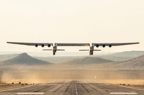 全球最大尺寸飞机 Stratolaunch「Roc」正式完成第四回试飞