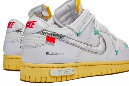 Off-White × Nike Dunk Low「THE 50」联名系列发售规则率先曝光