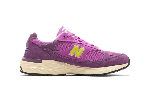 New Balance 发布亮眼 993「Passion Fruit」新色鞋款