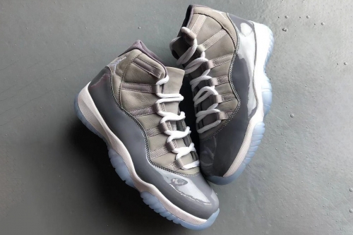 年底大魔王！Air Jordan 11 经典配色「Cool Grey」最新复刻鞋款率先曝光