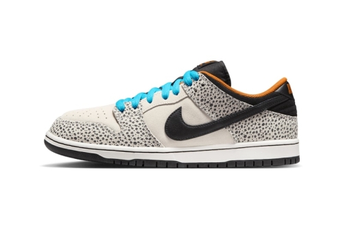 Nike SB Dunk Low Safari 全新配色「Olympics」鞋款官方图辑、发售情报正式公开