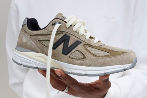 JJJJound × New Balance MADE in USA 990v4 最新配色「Mushroom」鞋款率先曝光