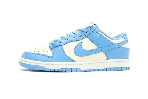 率先近赏 Nike Dunk Low 人气配色「University Blue」全新版本鞋款