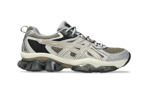 ASICS GEL-QUANTUM KINETIC 最新配色「Pepper/Cement Grey」鞋款正式发布
