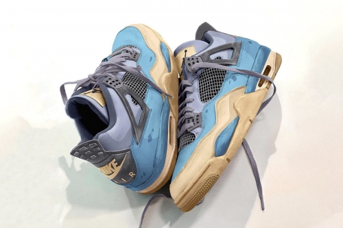 设计师打造 Air Jordan 4 全新「Lapras」定制配色鞋款