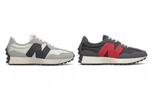 New Balance 327 全新配色「Sea Salt/Black」、「Magnet/Team Red」上架