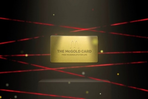 麦当劳 McDonald's 举办现时活动赠送「McGold Card」至尊金卡