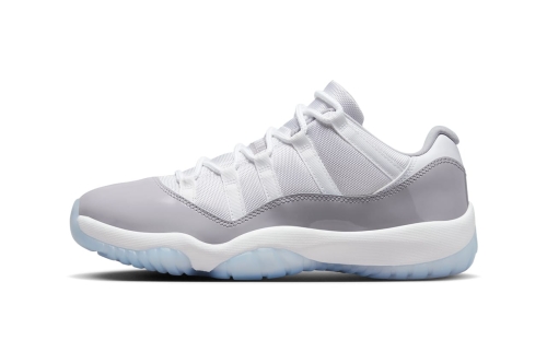 Air Jordan 11 Low「Cement Grey」官方图辑、发售情报公布