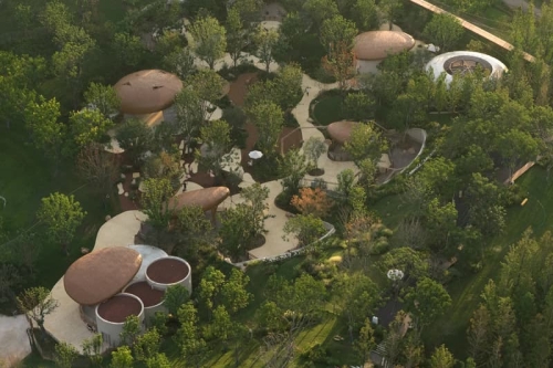 到中国武汉的「LuxeIsland Eco-Farm」,打开一场奇幻地景小旅行