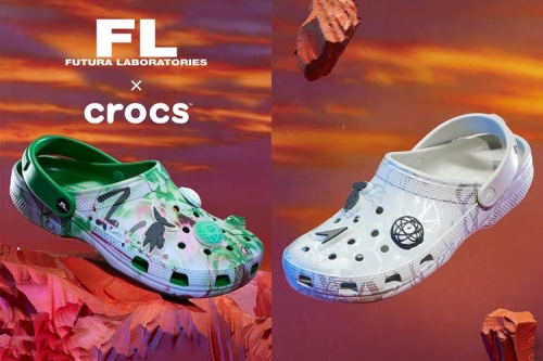 Futura × Crocs Clog 全新联名系列鞋款正式发布