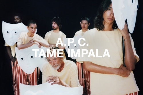 A.P.C. 携手迷幻摇滚乐团 Tame Impala 推出全新联名胶囊系列