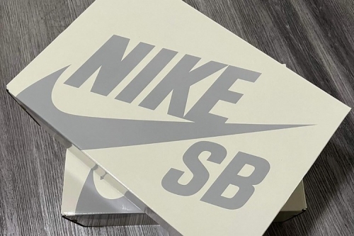 Nike SB 鞋盒推出全新 Cream/Gray 配色包装