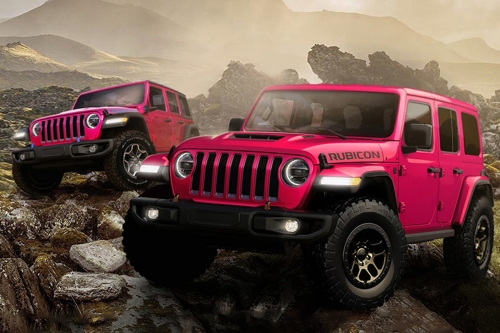 2021 年式样 Jeep Wrangler 推出全新「Tuscadero Pink」配色车漆涂装