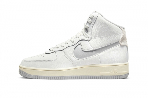 率先预览 Nike Air Force 1 High「Light Smoke Grey」鞋款官方图辑