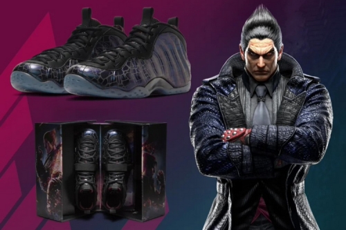 Tekken 8 × Nike Air Foamposite One Premium “Fist”《铁拳 8》配色联名鞋款