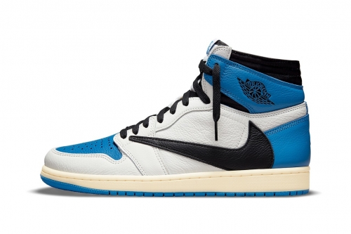 Travis Scott x fragment design × Air Jordan 1 High 三方联名大作官方图辑曝光