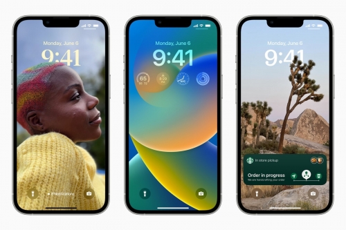 WWDC 2022－Apple iOS 16 带来全新「锁定画面」体验 进阶打造个人化风格