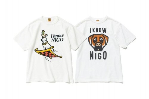 HUMAN MADE 正式发布 NIGO 最新专辑《I Know NIGO》纪念 T-Shirt