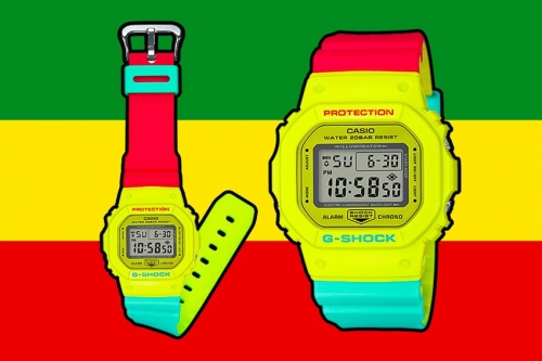 G-SHOCK 推出以牙买加民族风格作主题全新「RASTA」腕表系列