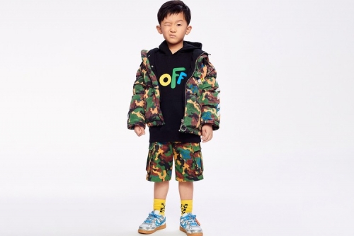 Off-White 首个 Kids 童装系列 2021 秋冬型录 Lookbook 正式登场