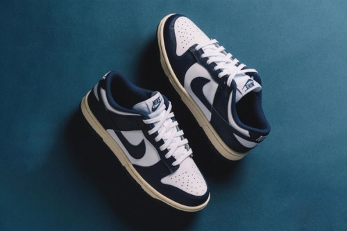 Nike Dunk Low 人气配色「Vintage Navy」鞋款回归补货上架