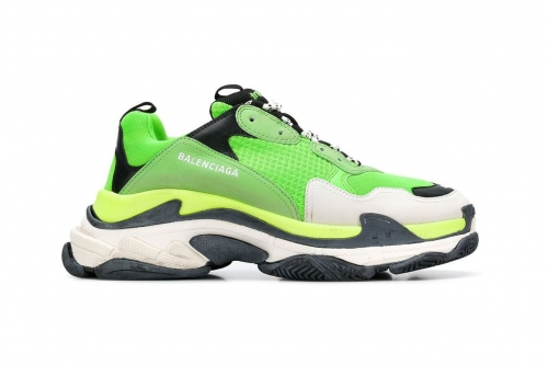 巴黎世家 Balenciaga Triple S 全新「Lime Green」配色鞋款上架