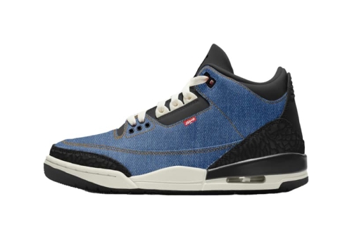 传言 Levi's 将与 Jordan Brand 再次联名推出「丹宁版本」Air Jordan 3 鞋款