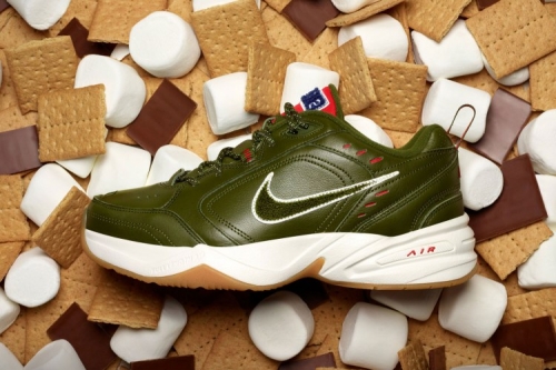 Nike Air Monarch IV 全新配色设计「Weekend Campout」鞋款