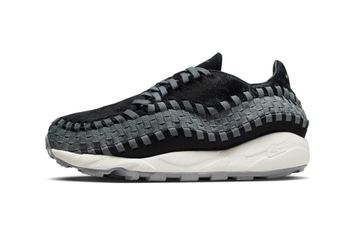 Nike Air Footscape Woven 最新配色「Black/Smoke Grey」鞋款线上发售情报公开