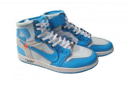 Chrome Hearts × Off-White™ × Air Jordan 1「UNC」定制联名鞋款正式上架