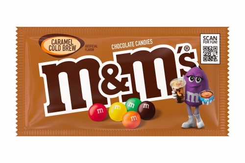 M&M's 正式推出「咸焦糖奶油冷萃咖啡」口味巧克力