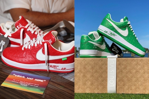 Eminem、DJ Khaled、Fat Joe 等人展示 Louis Vuitton x Nike Air Force 1 专属鞋款