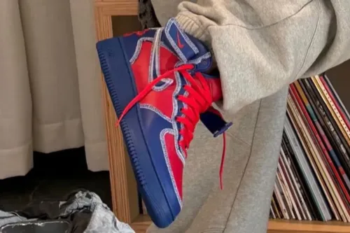 Lil Yachty 与 Concrete Boys 携手 Nike Air Force 1 Mid「Blue/Red」鞋款登场