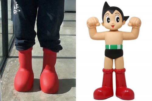 创意团体 MSCHF 打造最新「Astro Boy」造型红色鞋款率先曝光