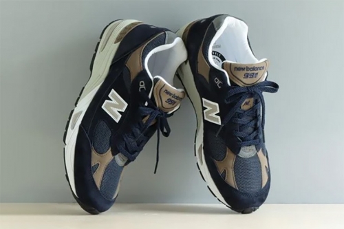 New Balance 991「深蓝、褐色」最新配色鞋款正式登场