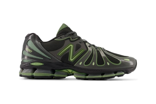 New Balance 全新 ABZORB 1890 鞋款登场,「Faded Black/Utility Green」配色率先曝光