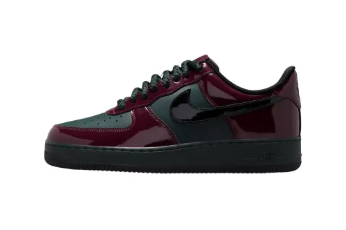 Nike Air Force 1 Low Patent Leather 推出「Beef and Broccoli」全新配色鞋款