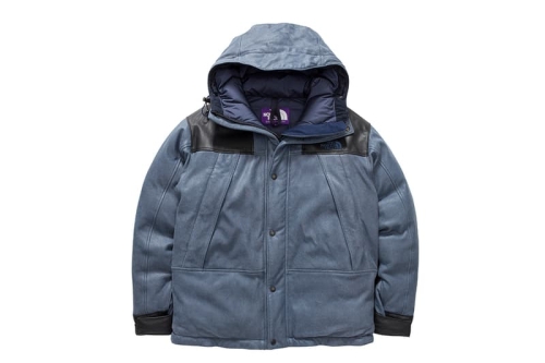 The North Face Purple Label 推出全新皮革羽绒外套