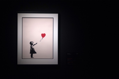 Banksy 于 Sotheby's 拍卖行竞拍之画作总成交价高达 ￡110 万英镑