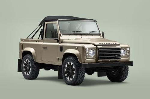 400 匹马力加持,Land Rover 重新复刻经典短轴软顶 Defender 车型