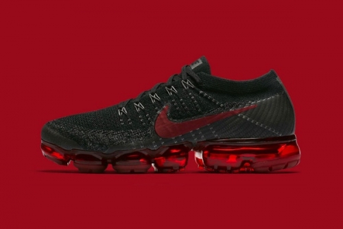 Nike Air VaporMax Flyknit 全新配色设计「Bred」鞋款