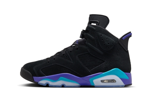 近赏 Air Jordan 6「Aqua」最新配色鞋款官方图辑