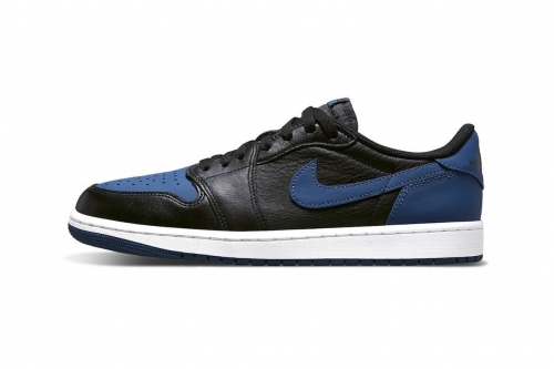 Air Jordan 1 Low OG 最新配色「Mystic Navy」鞋款官方图辑、发售情报正式公开