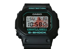 G-SHOCK 推出隐匿系 DW-5600 致敬《攻壳机动队》37 周年