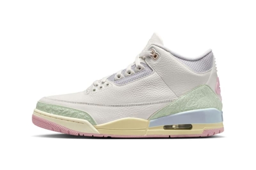 Jordan Brand 迎接春日，推出复活节配色 Air Jordan 3「Spring Is in the Air」鞋款
