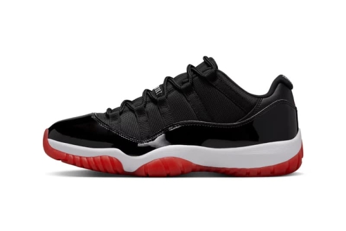 Air Jordan 11 Low 人气复刻配色「Bred」鞋款官方图辑、发售情报正式公开