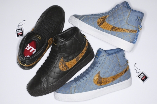 Supreme × Nike SB 全新联名 Blazer Mid 系列正式登场