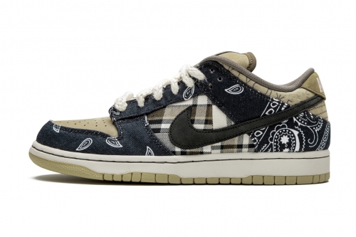 Travis Scott × Nike SB Dunk Low 全新联名鞋款高清图辑曝光