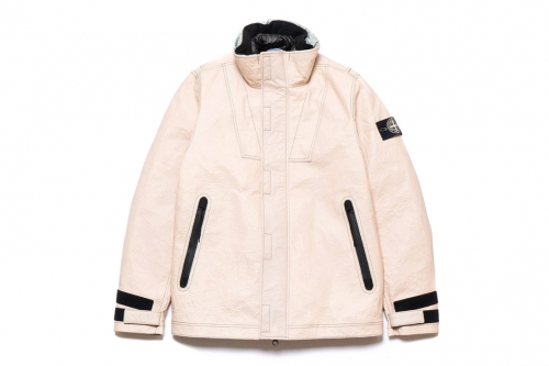 Stone Island 携手 ECCO Leather 和 Dyneema 推出全新 Ice Jacket